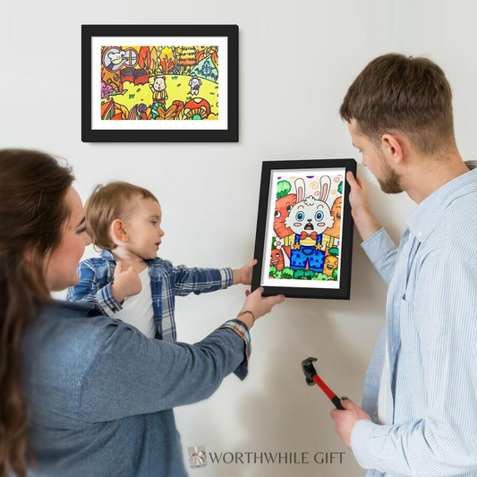 2-Pack Kids Magnetic Art Frames