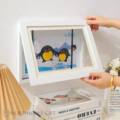 Top Value 4-Piece Kids Magnetic Art Frame Set