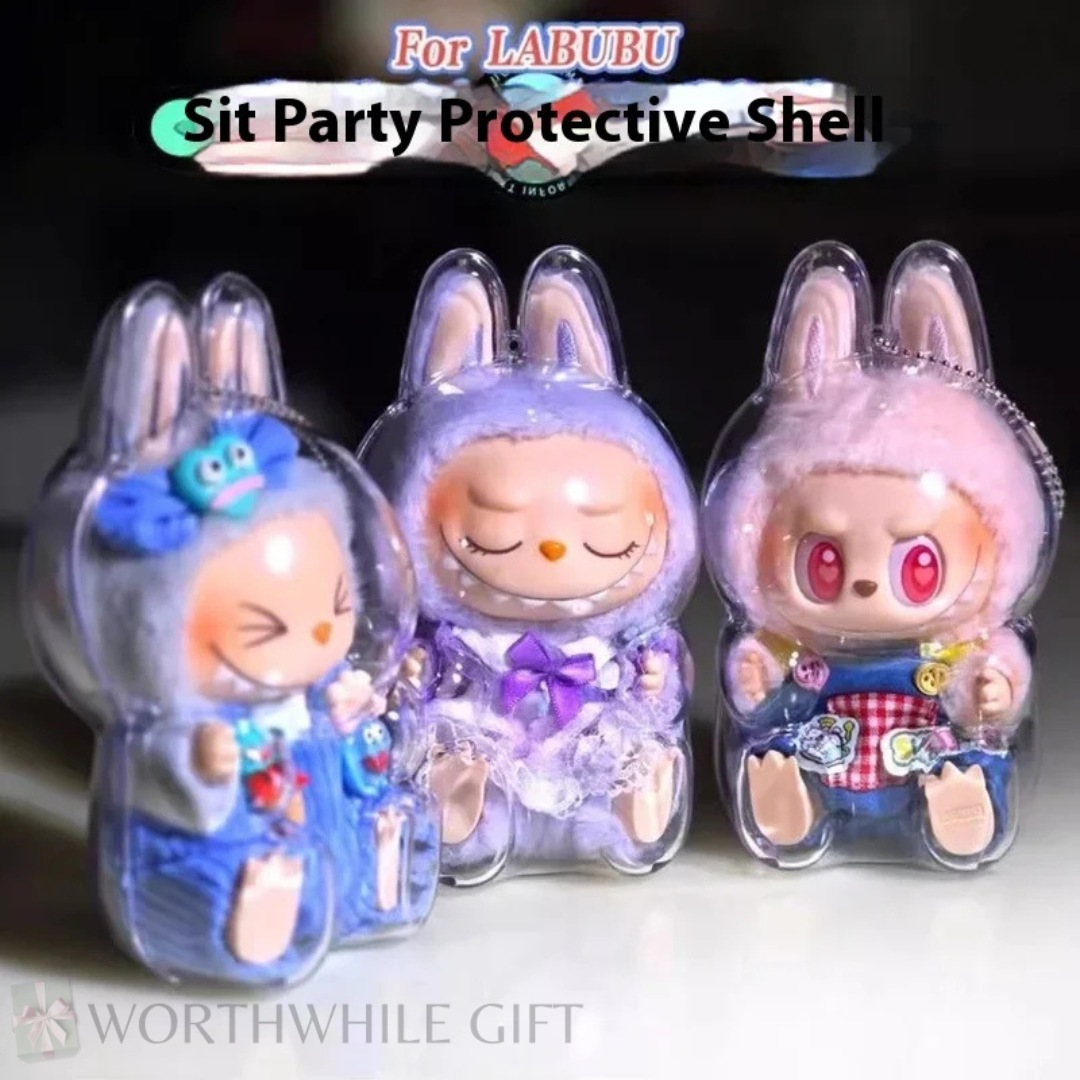 Labubu Doll Protective Dust Cover