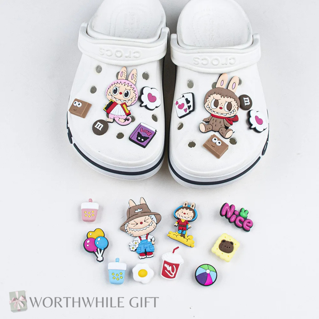 Labubu Croc Shoe Charms Pack