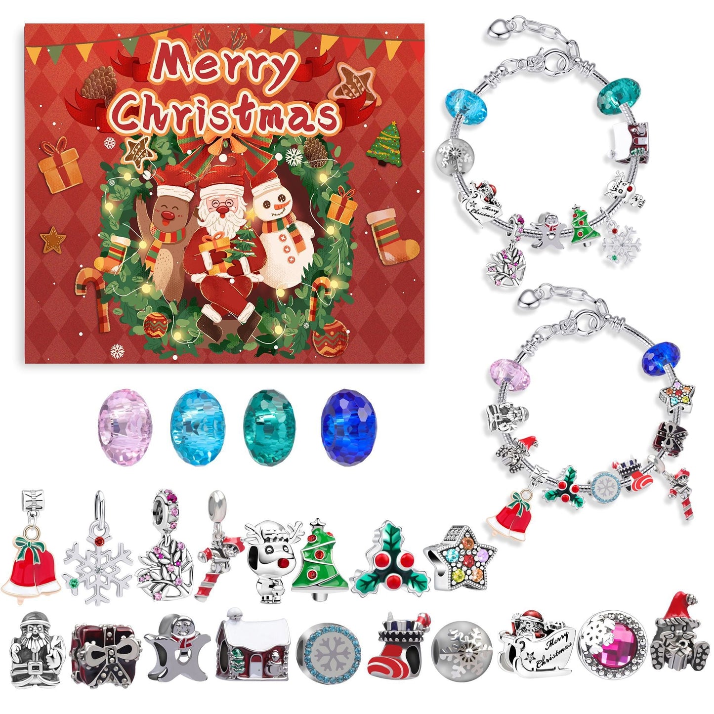 Holiday Joy Countdown Bracelets