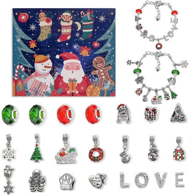 Holiday Joy Countdown Bracelets