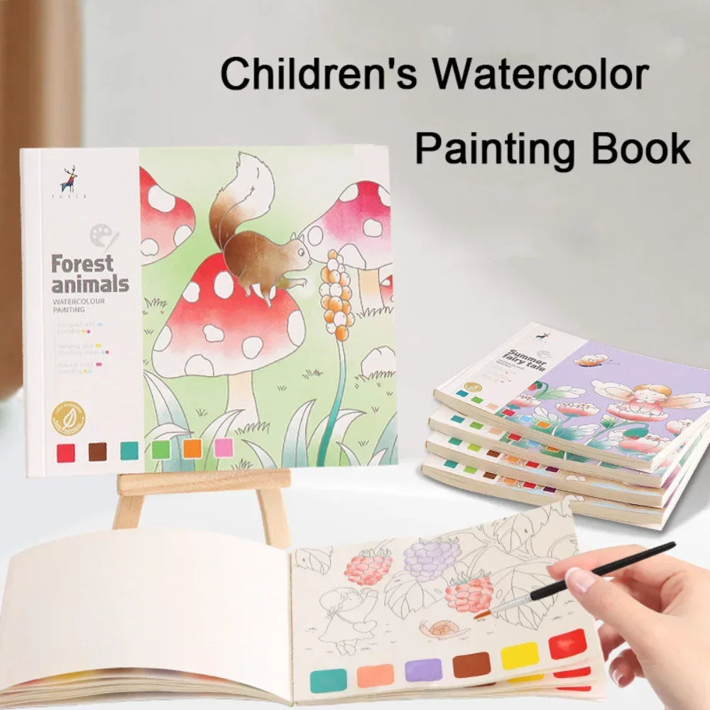 Magical Watercolor Adventure Book