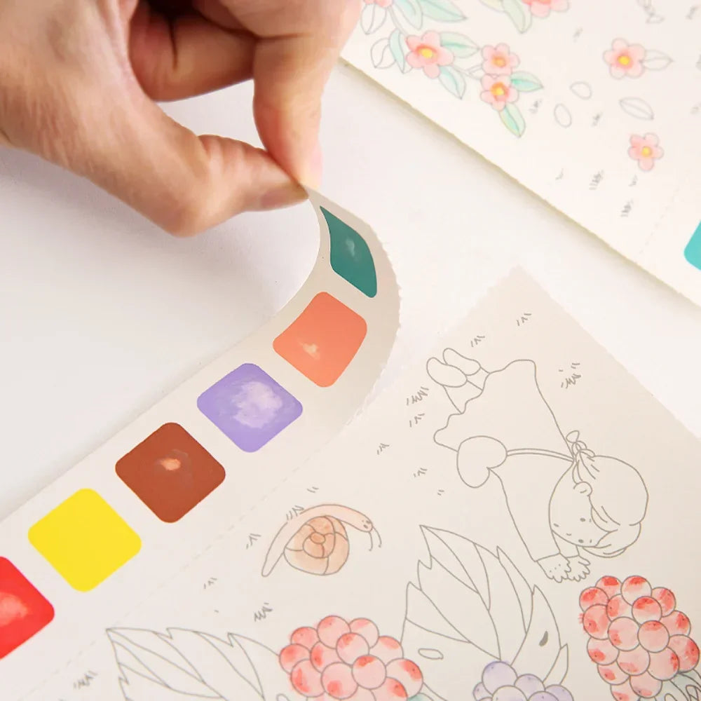 Magical Watercolor Adventure Book