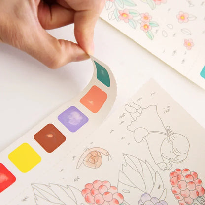 Magical Watercolor Adventure Book